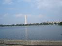 DC454 Washington Monument from Jefferson Memorial * 2592 x 1944 * (2.2MB)